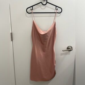 Topshop Satin Mini Dress